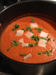 Roasted tomatoe soup IMG_4858