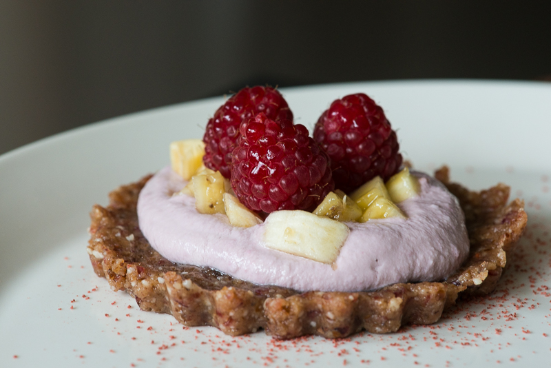 Nut and Fruit Pie with Cashew Cream-5421